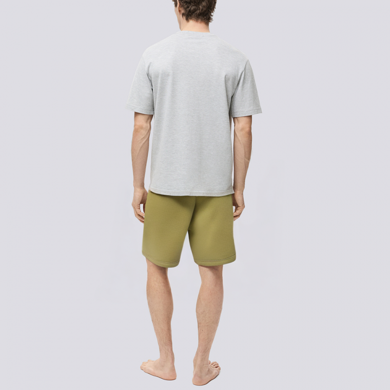 Green soft skin-friendly men's pajamas