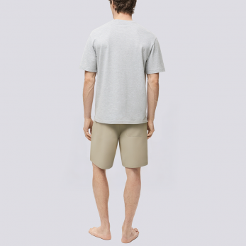 Elastic waist loose soft men's pajama pants