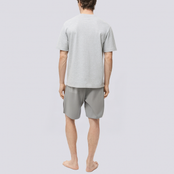 Summer grey breathable men's pajama pants