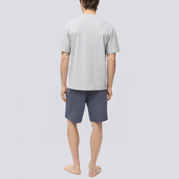 High quality blue soft men's pajama pants
