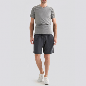 High quality V-neck breathable men's pajama set