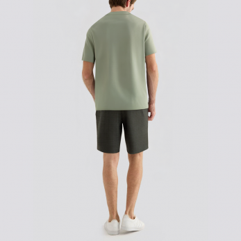 Casual and comfortable crew neck men's pajama set