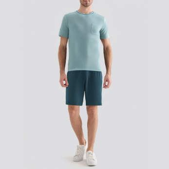 Summer soft casual men's pajama set