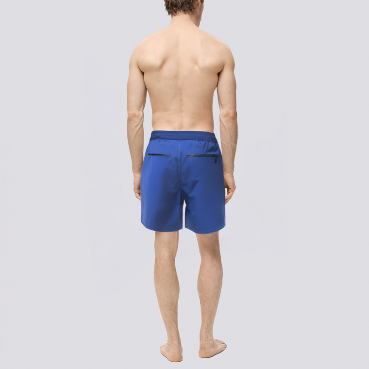 Four-way stretch quick-drying men's swim trunks