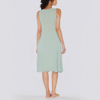 High quality sleeveless soft women's nightgown