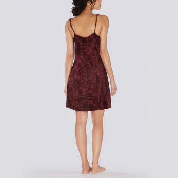 Floral super soft jacquard women's nightdress