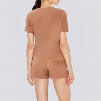 Soft breathable elastic women's pajama set