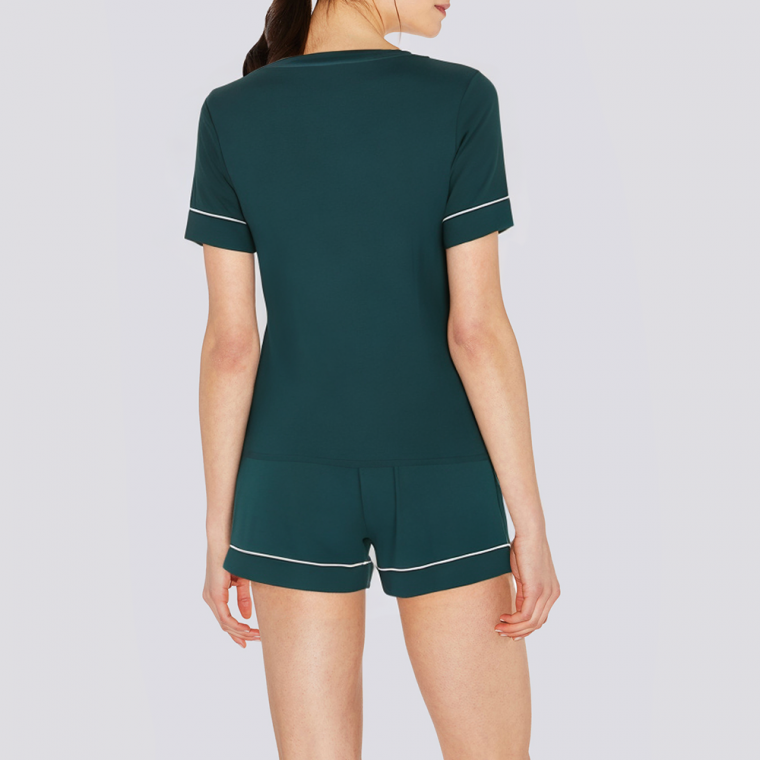 Simple breathable stretch women's pajama set