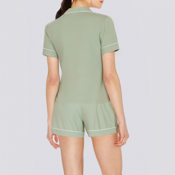 Casual breathable stretch women's pajama set