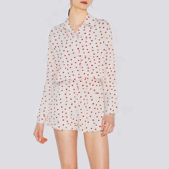 Loose and comfortable women's pajama set