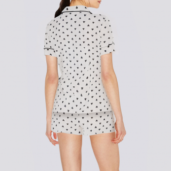 New printed cotton women's pajamas set